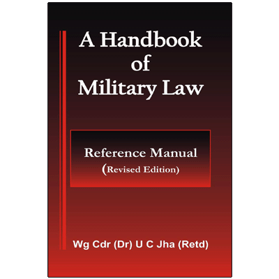A Handbook of Military Law - Reference Manual (Revised Edition)