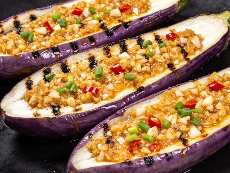 烤茄子