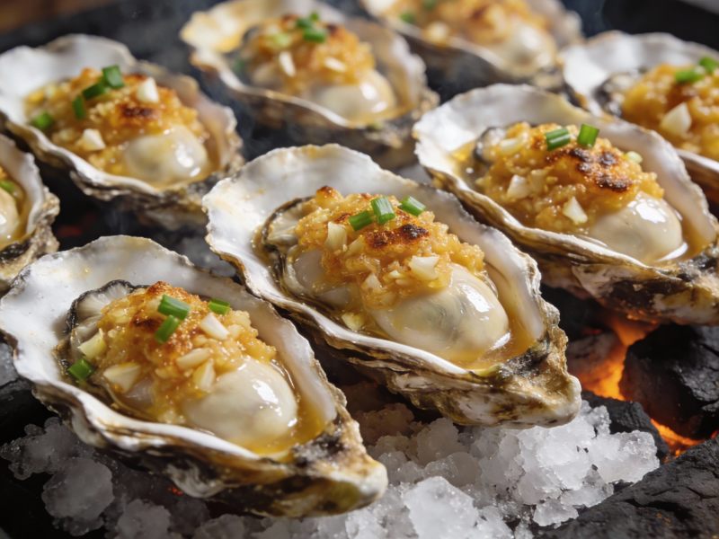 蒜蓉烤生蚝