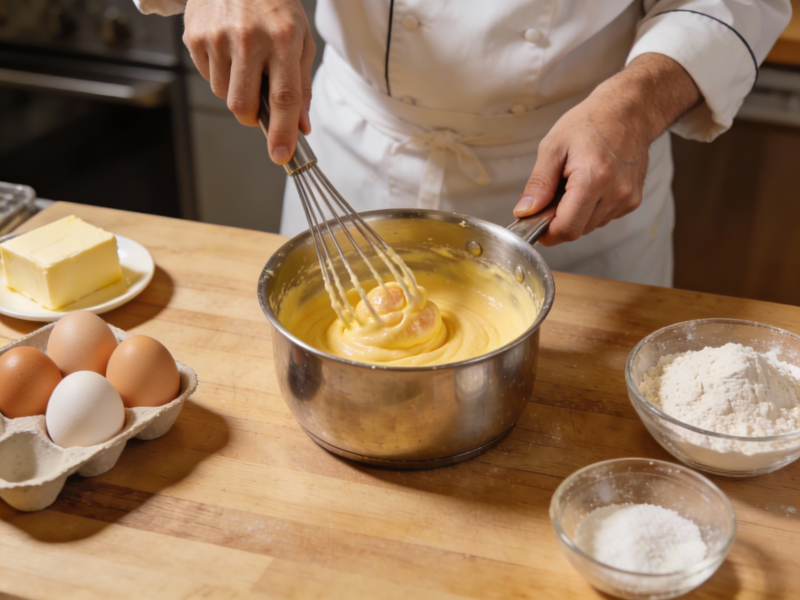 经典泡芙皮制作秘诀