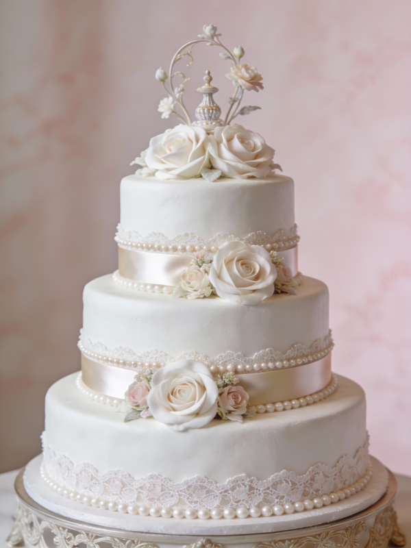 浪漫婚礼蛋糕