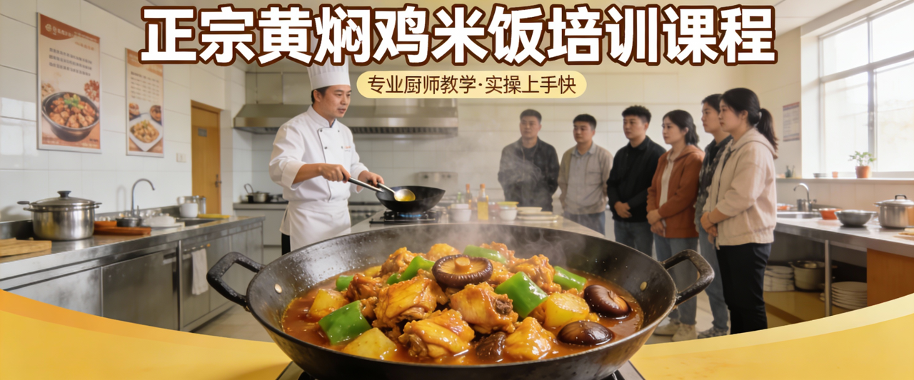 黄焖鸡米饭培训课程展示