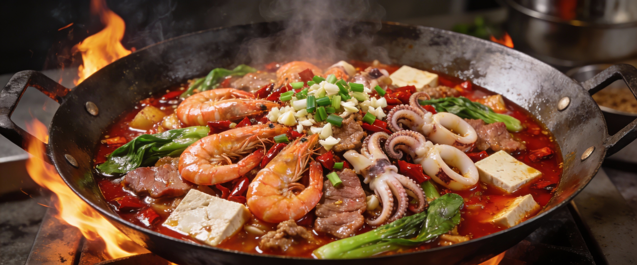 麻辣香锅培训课程展示