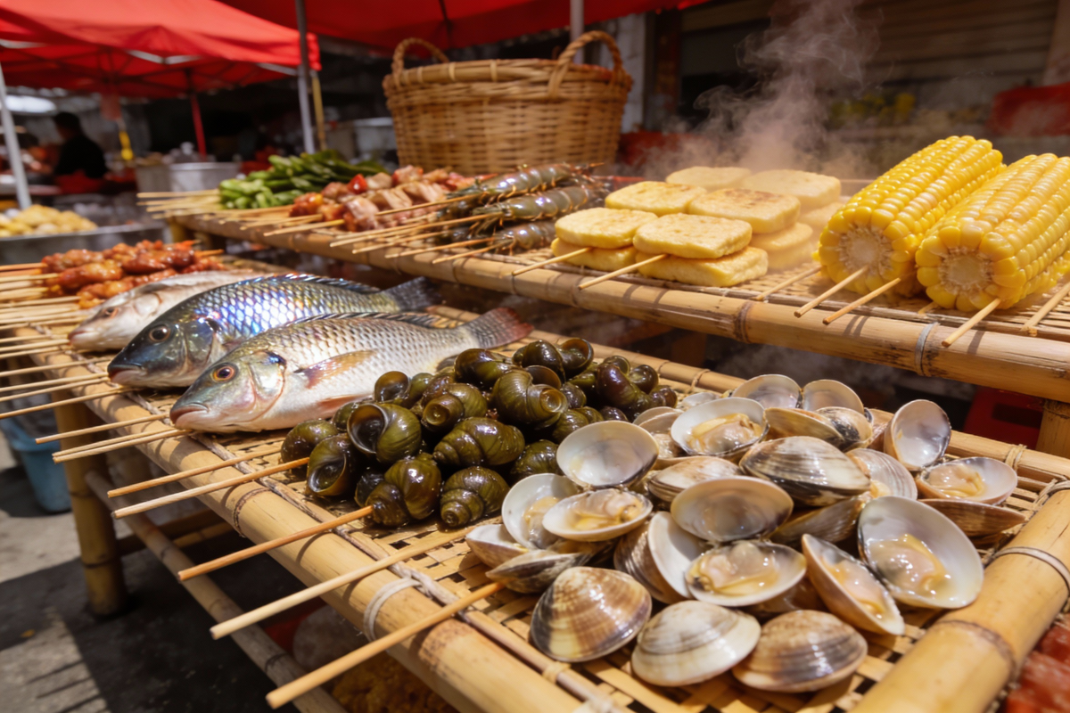 丰富的食材选择