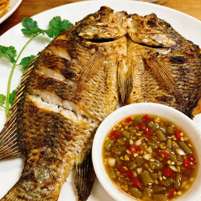 烤罗非鱼
