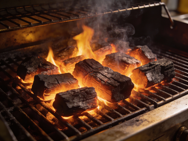 炭火控制精准技术