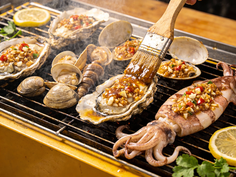 海鲜烧烤专业技术