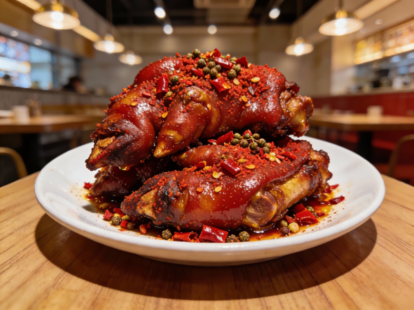 孜然风味烤猪蹄