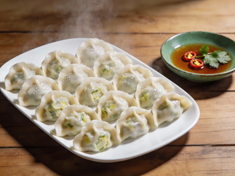 经典猪肉白菜水饺