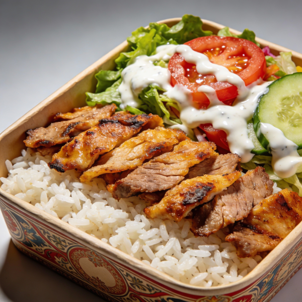 经典原味土耳其烤肉拌饭