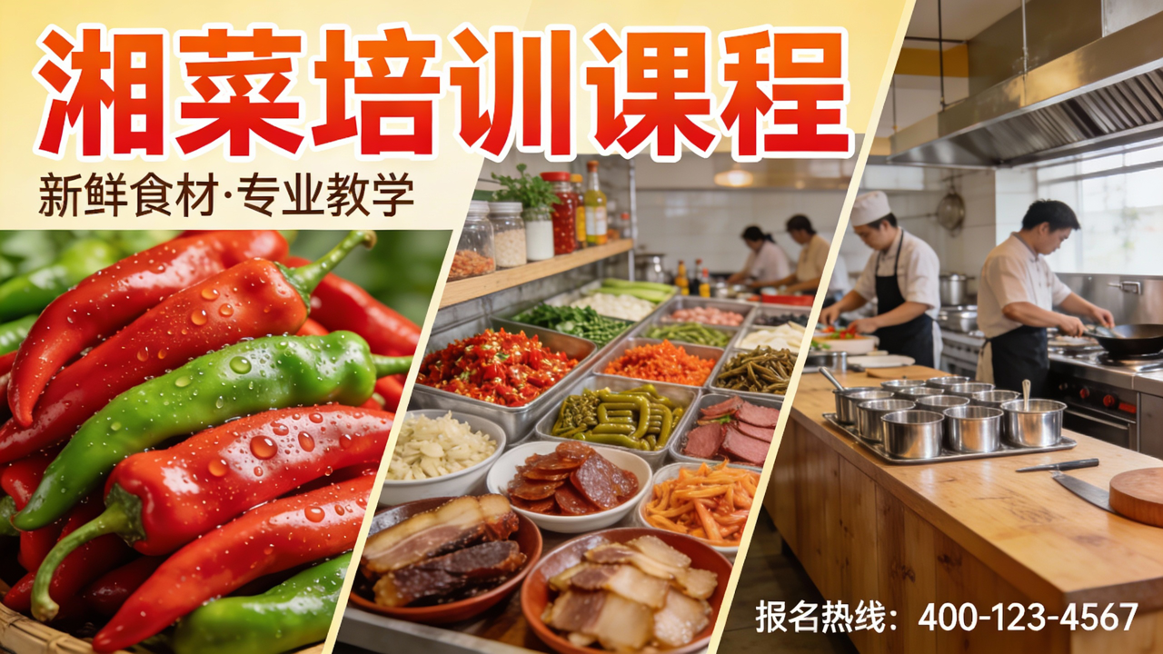 湘菜培训课程展示