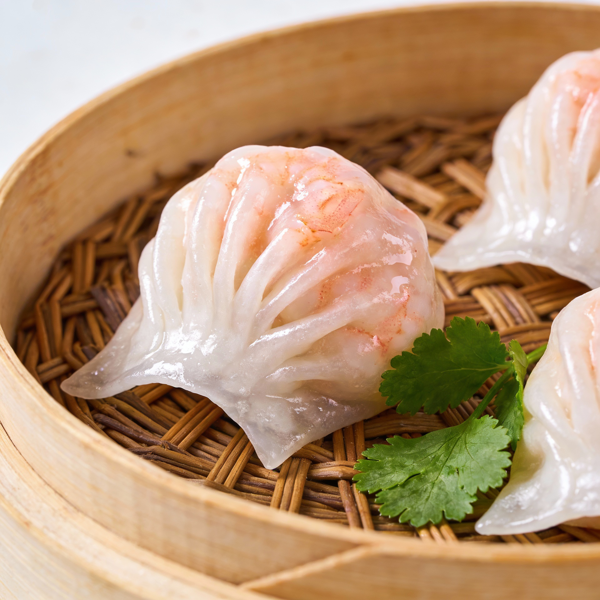 虾仁小笼包